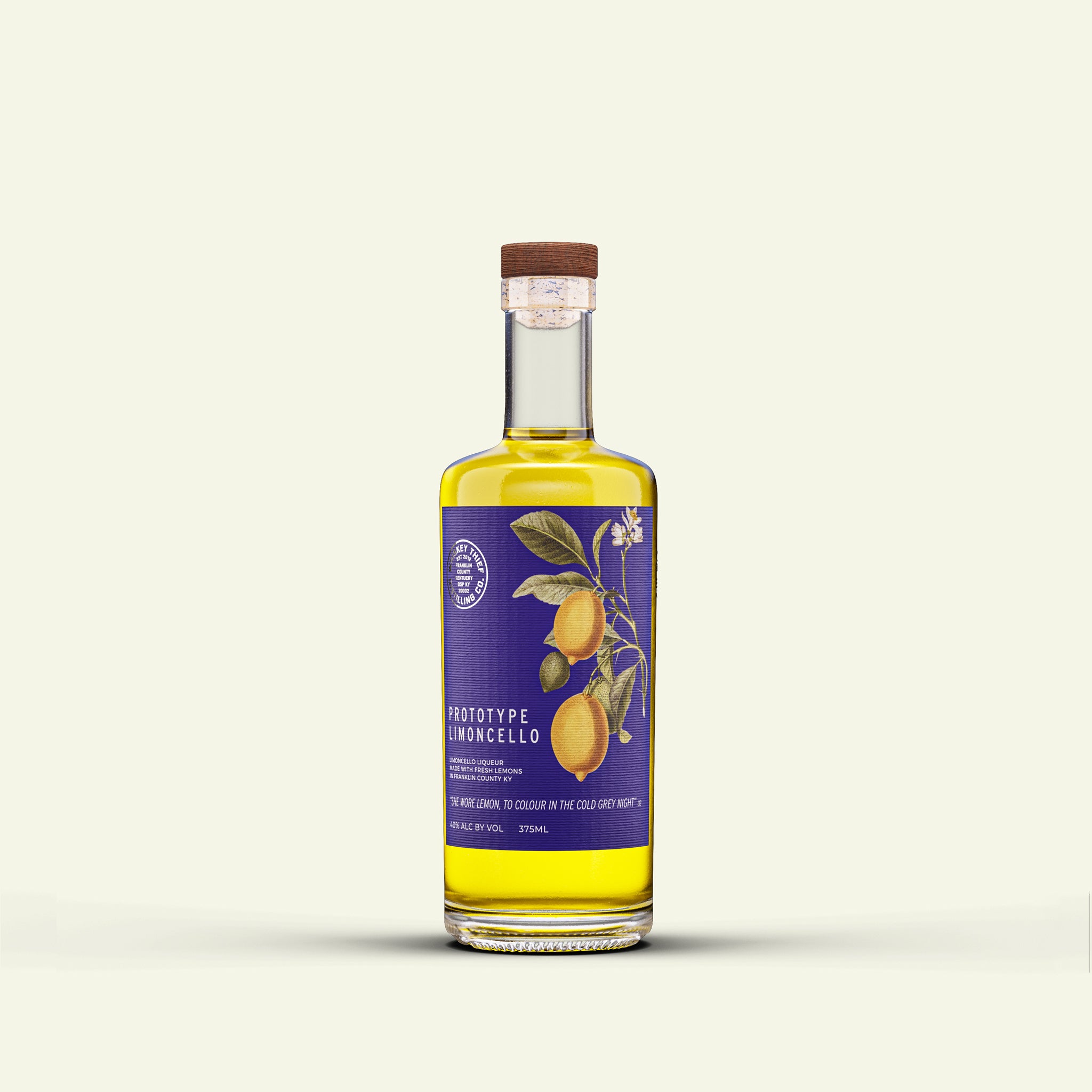 A bottle of Prototype Limoncello 375ml