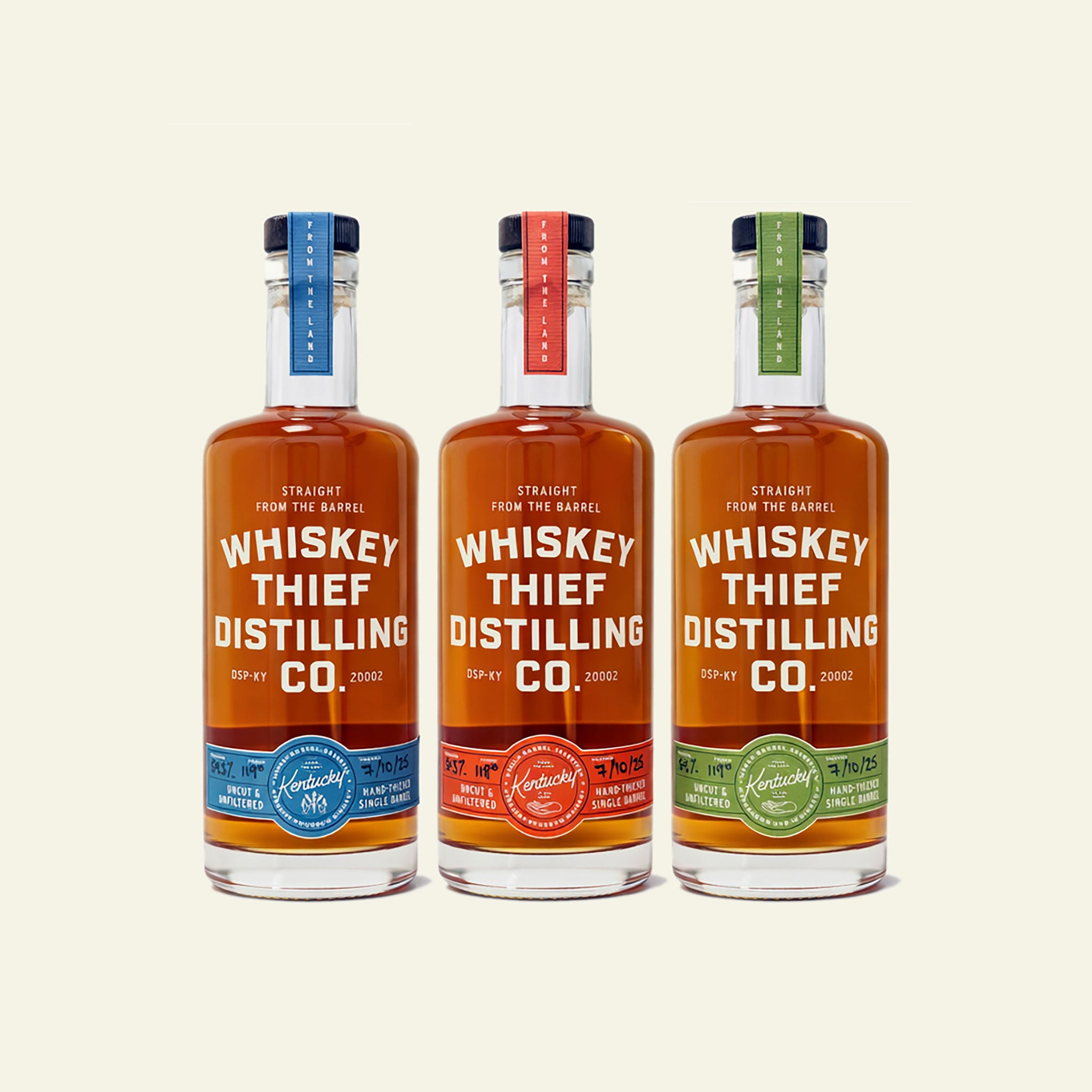 Whiskey Thief Bourbon, Rye & Wheat 375ml Bundle