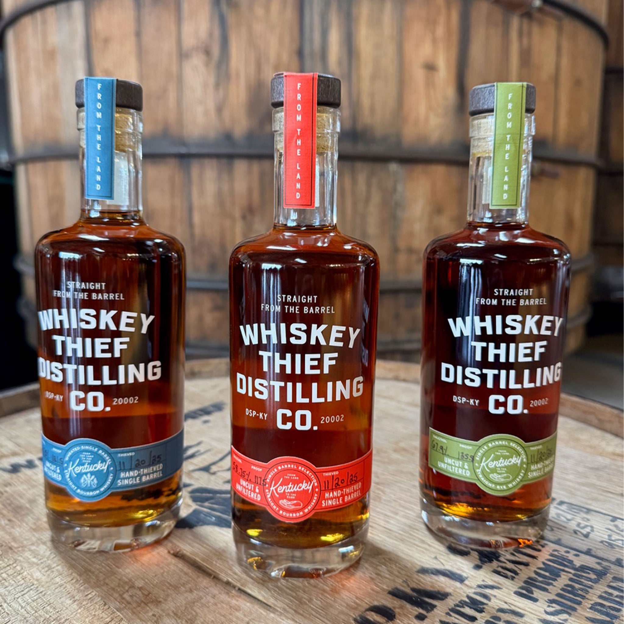 Whiskey Thief Bourbon, Rye & Wheat 375ml Bundle