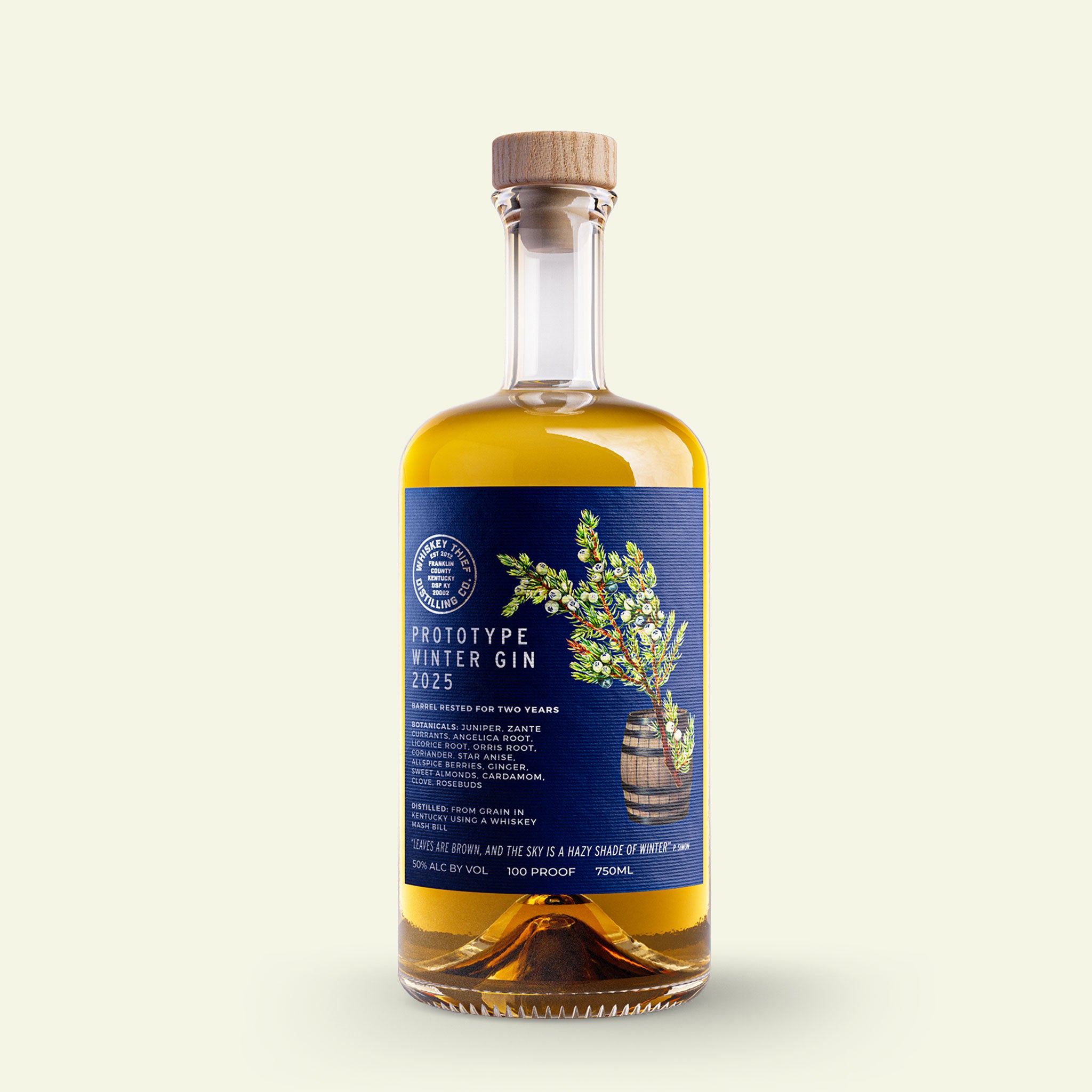 Whiskey Thief Prototype Winter Gin 2025 750ml