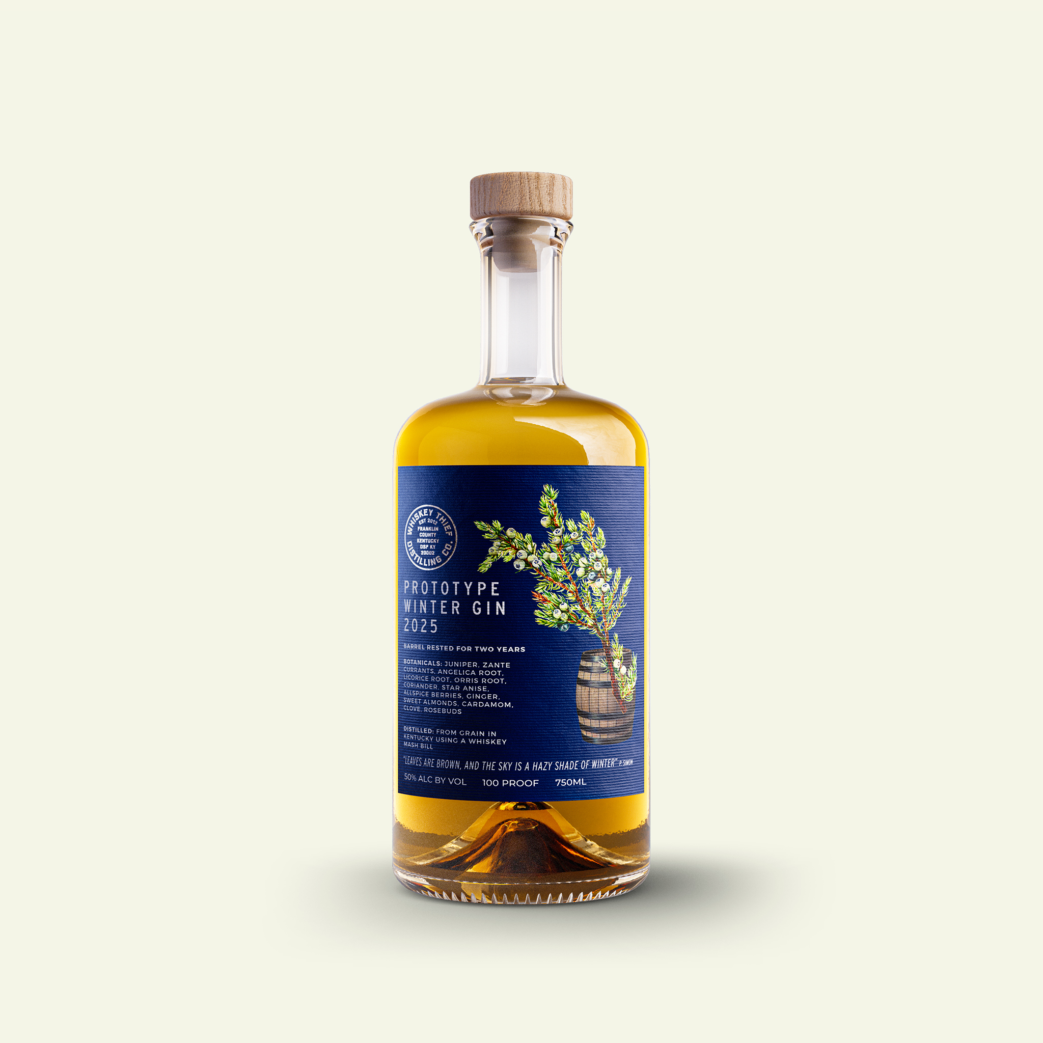 Whiskey Thief Prototype Winter Gin 2025 750ml
